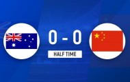 半场-U22国足暂0-0澳大利亚 两队半场零射正按此比分将携手出线
